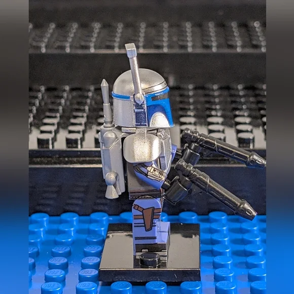 2 Minifigures- Star Wars Jango Fett Building Block Action Figure Clone Wars - Picture 14 of 16